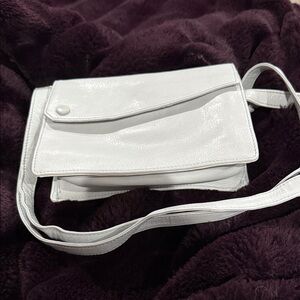 Latico White Crossbody Bag
